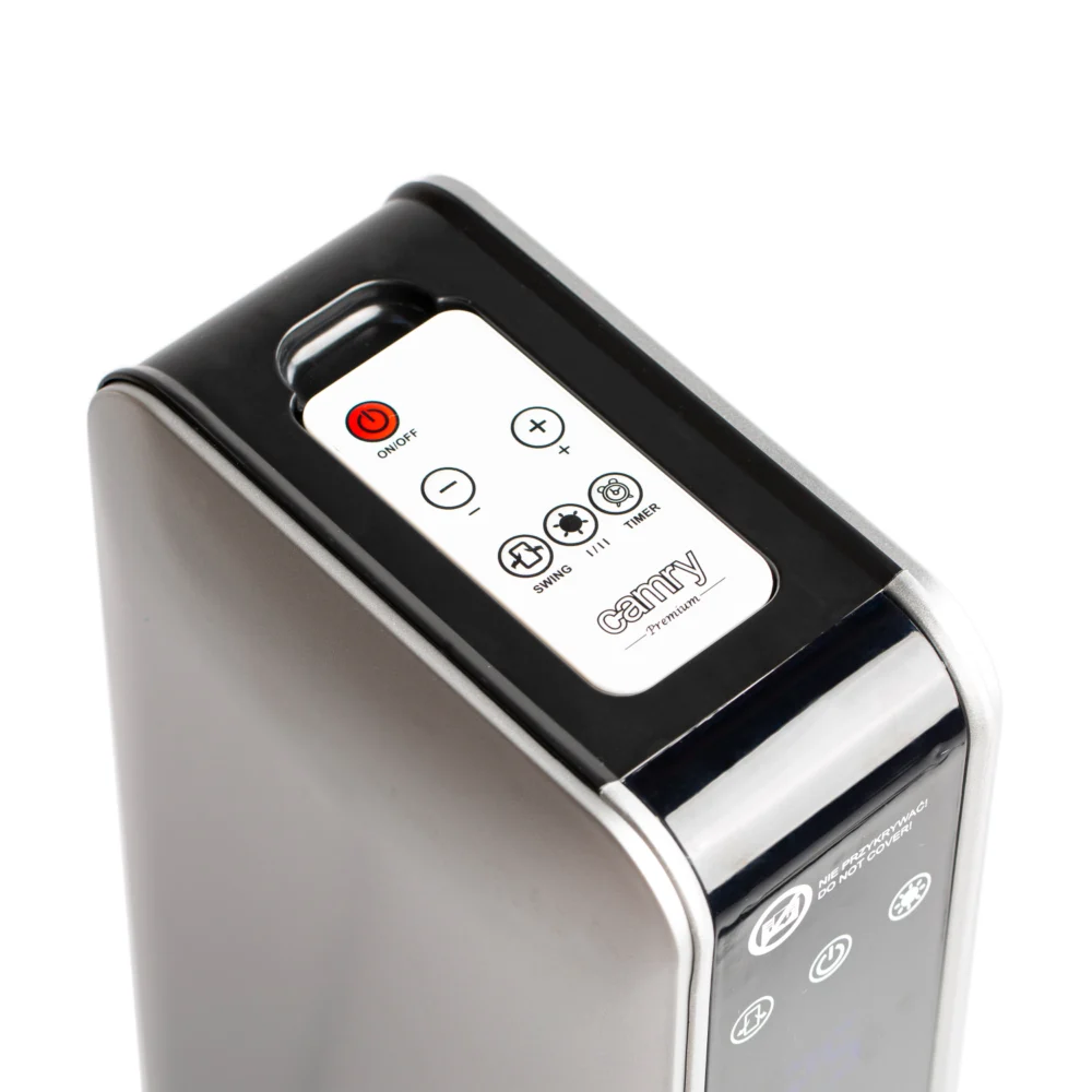 Camry Ceramic fan heat tower LCD+Remote control +Timer-CR 7722 - Image 7