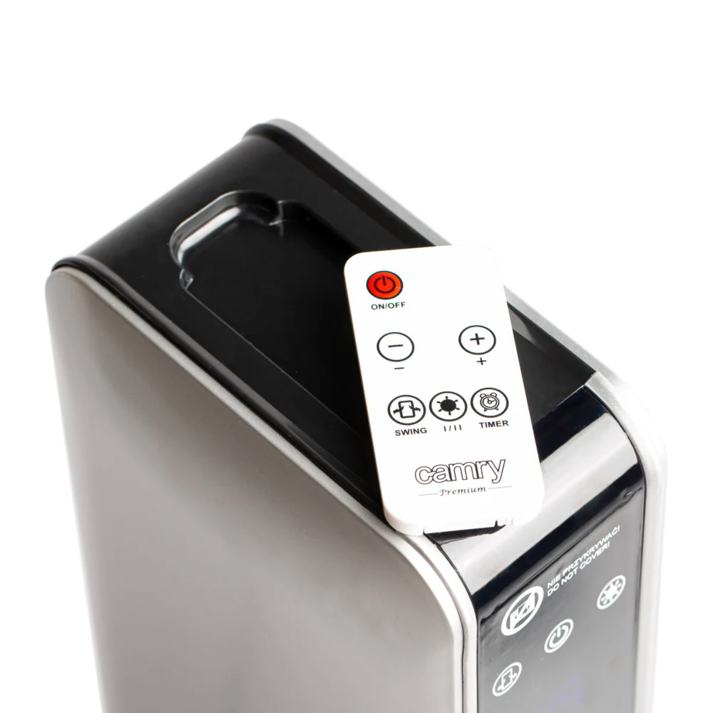 Camry Ceramic fan heat tower LCD+Remote control +Timer-CR 7722 - Image 8