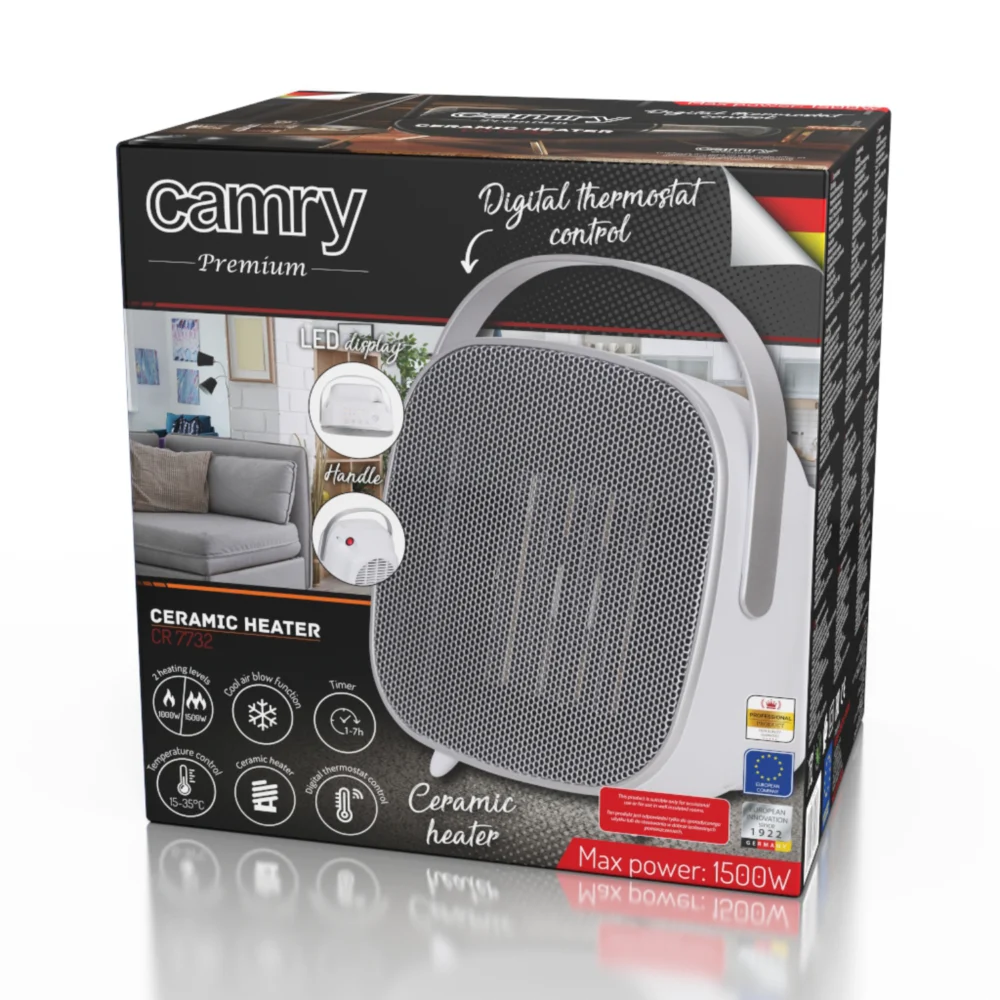 Camry Ceramic heater with LED- CR 7732 - Image 14