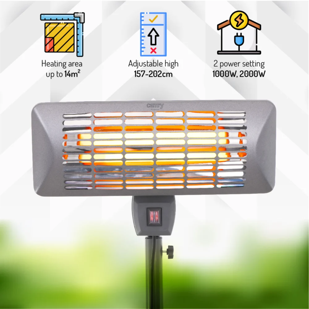 Camry Patio heater, standing-CR 7737 - Image 7