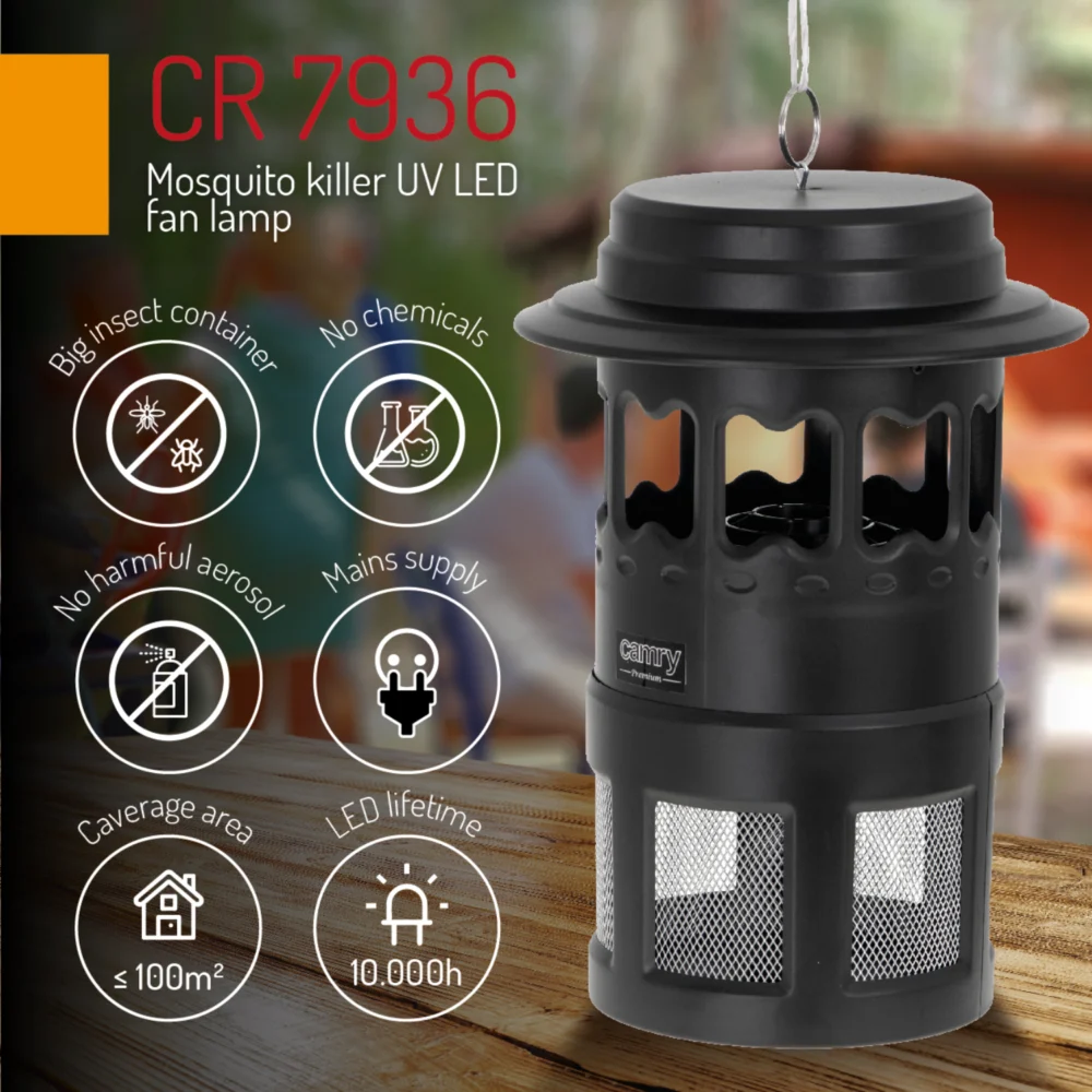 Camry Mosquito killer UV LED fan lamp-CR 7936 - Image 3