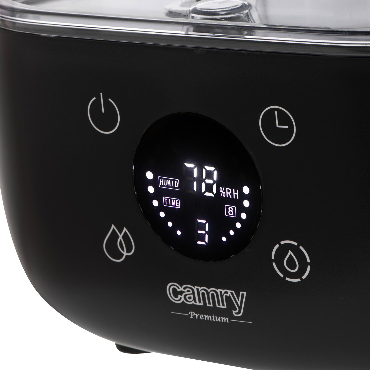 Camry Black Ultrasonic Humidifier- CR 7973 - Image 12
